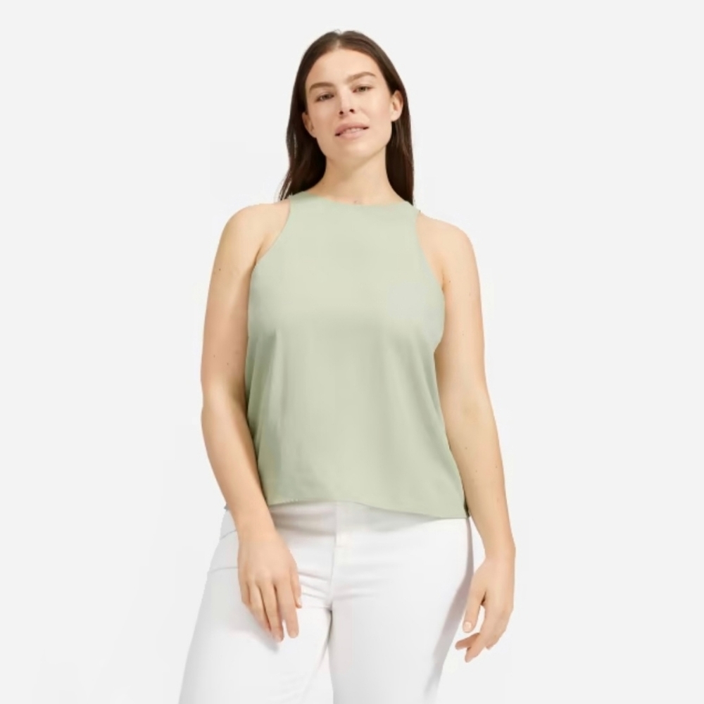 Everlane Japanese GoWeave high neck tank